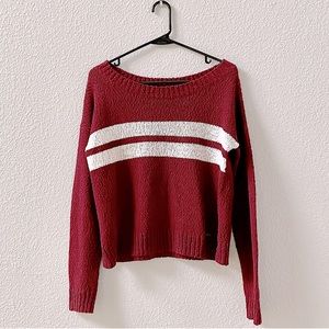 Hollister Burgundy Sweater